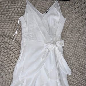 white girly dress
